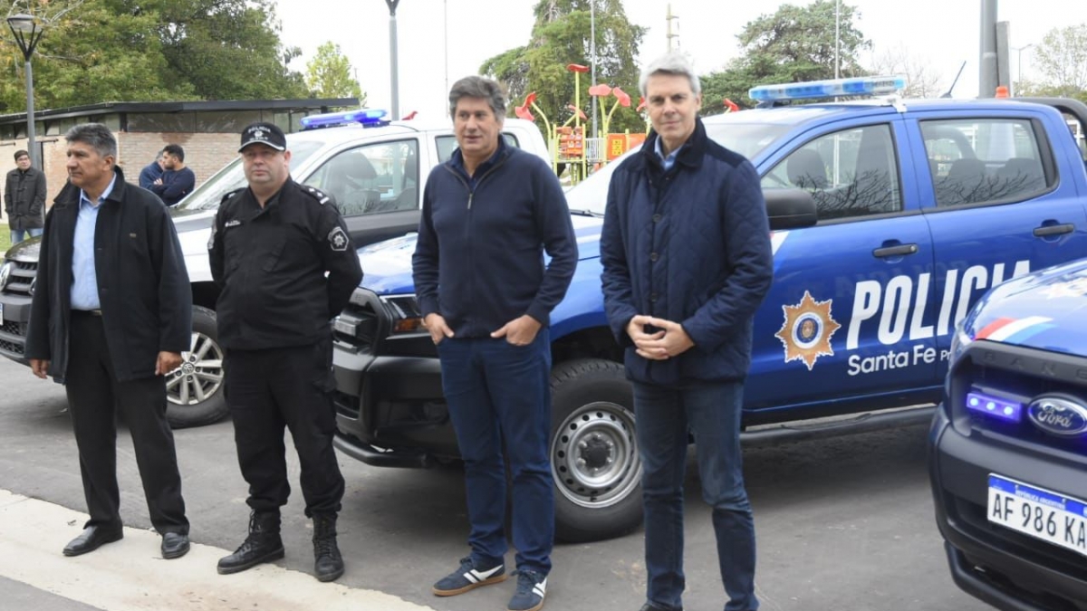 ​Cuatro nuevos vehculos para las fuerzas de seguridad de Funes