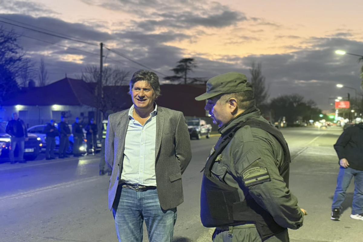 Se Realizó Un Megaoperativo De Prevención Y Seguridad En Funes Con El Intendente Presente