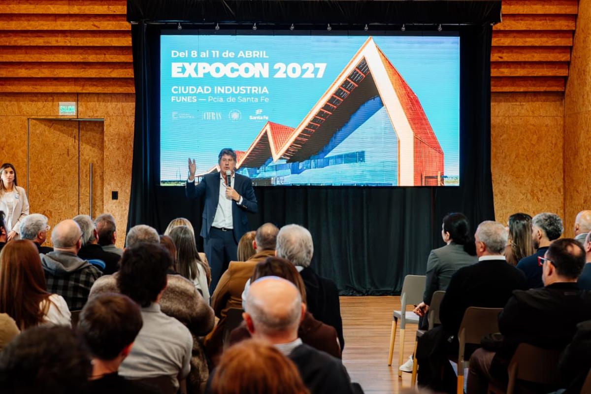 Roly Santacroce Presentó Expocon 2027 En Ciudad Industria: "Pusimos El Estado Al Servicio Del Que Invierte"